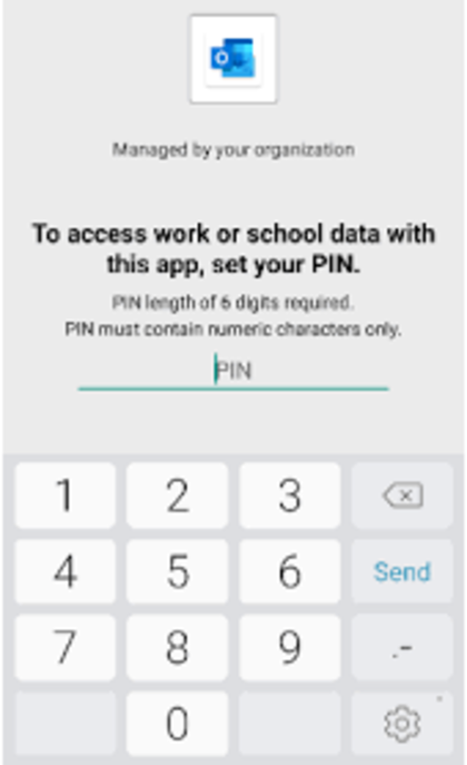 Android - Legg inn kode - Klikk for stort bilete